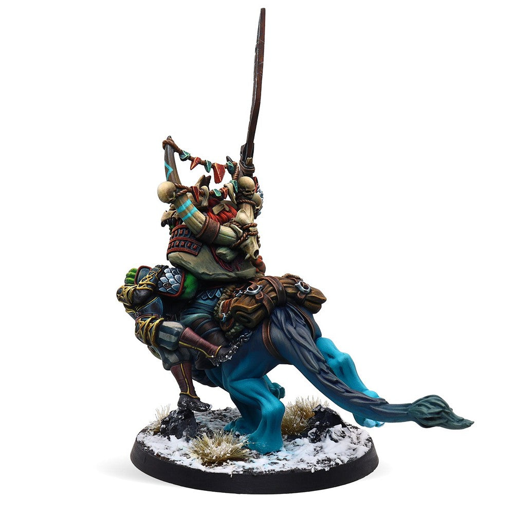 Corvus Belli Warcrow Northern Tribes Mounted Wrathmane (4)