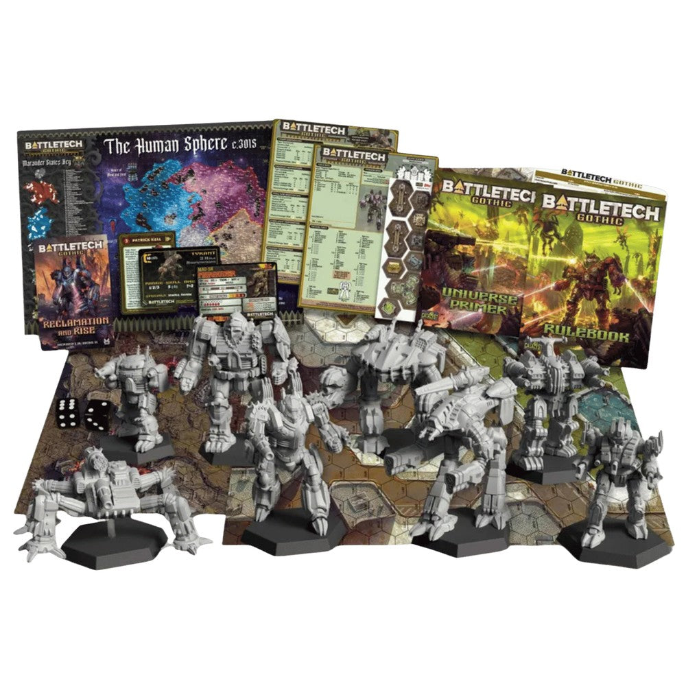 Catalyst Game Labs CAT40000 Battletech Battletech Starter Set
