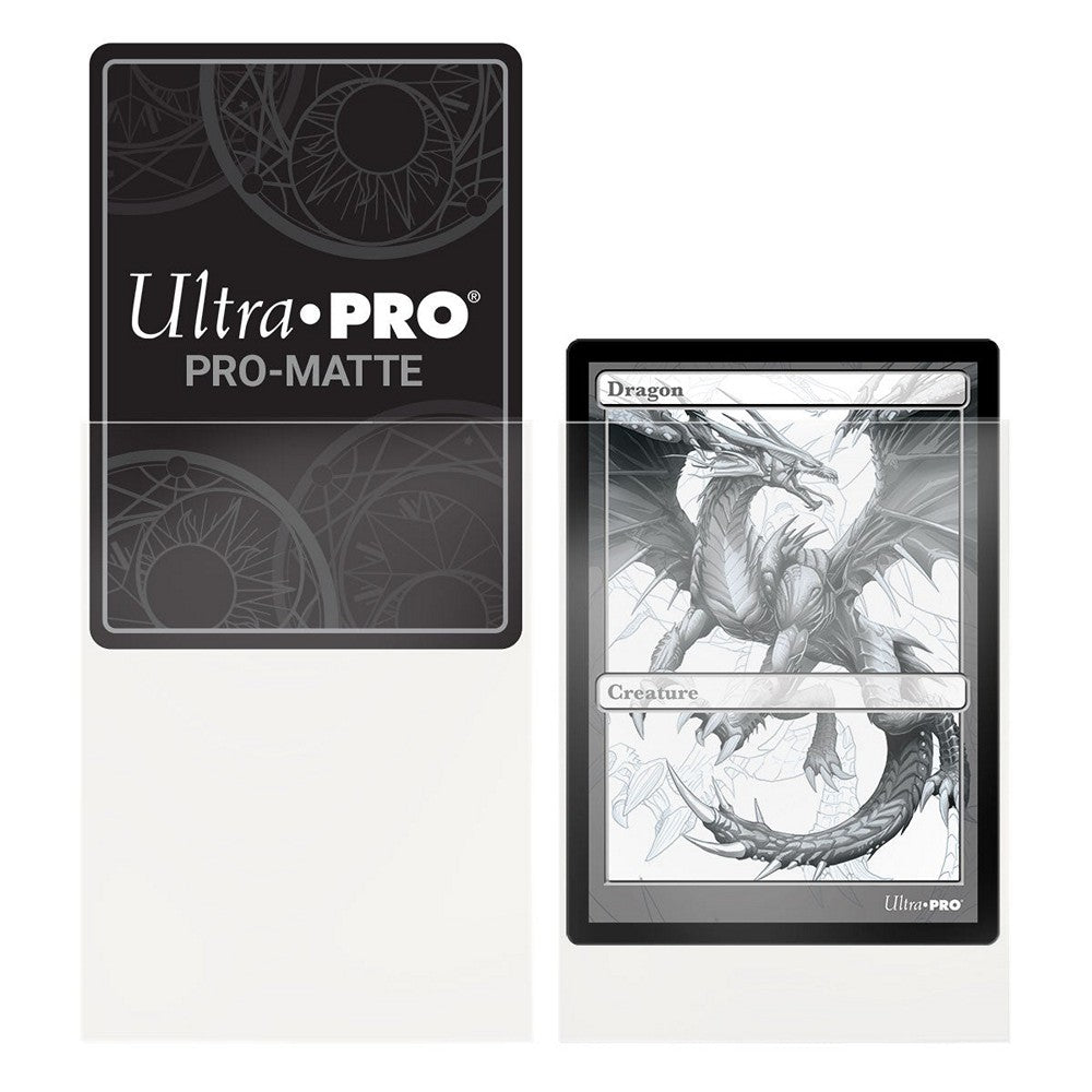 Ultra Pro UP84731 PRO-Matte 100ct Standard Deck Protector sleeves Clear