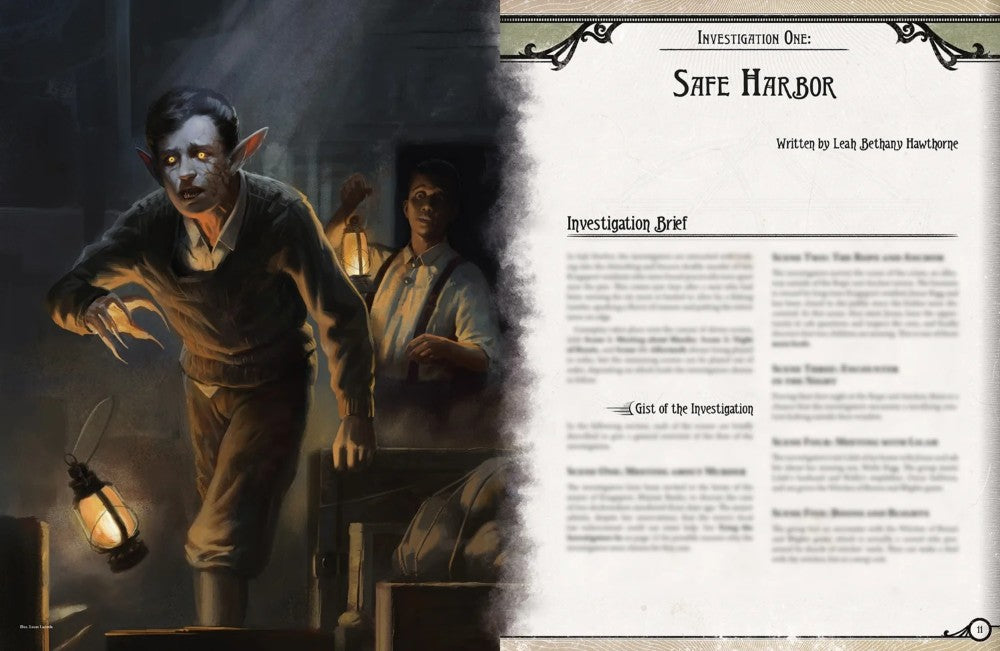 Edge Studios ESDPSAH06EN Arkham Horror RPG Kingsport Mysteries