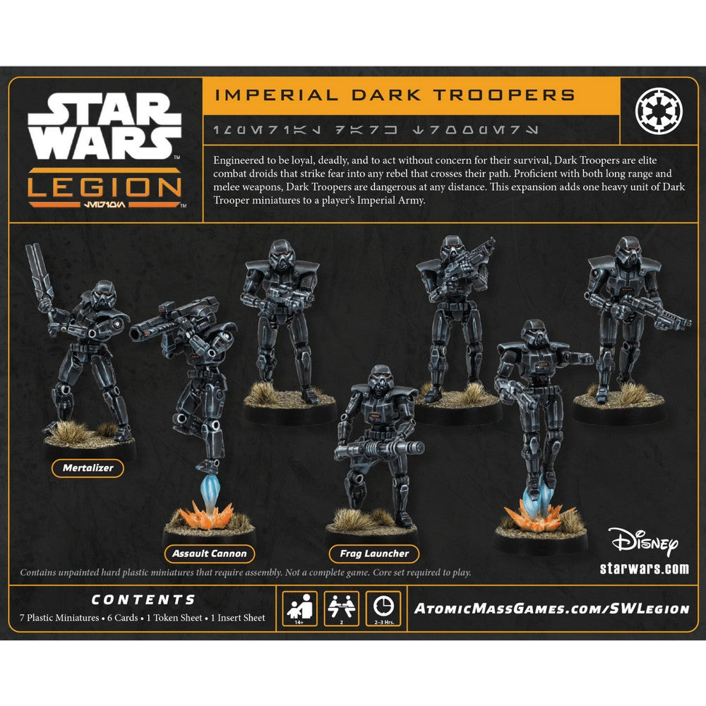 Atomic Mass Games SWQ63 Star Wars Legion Dark Trooper Unit Expansion