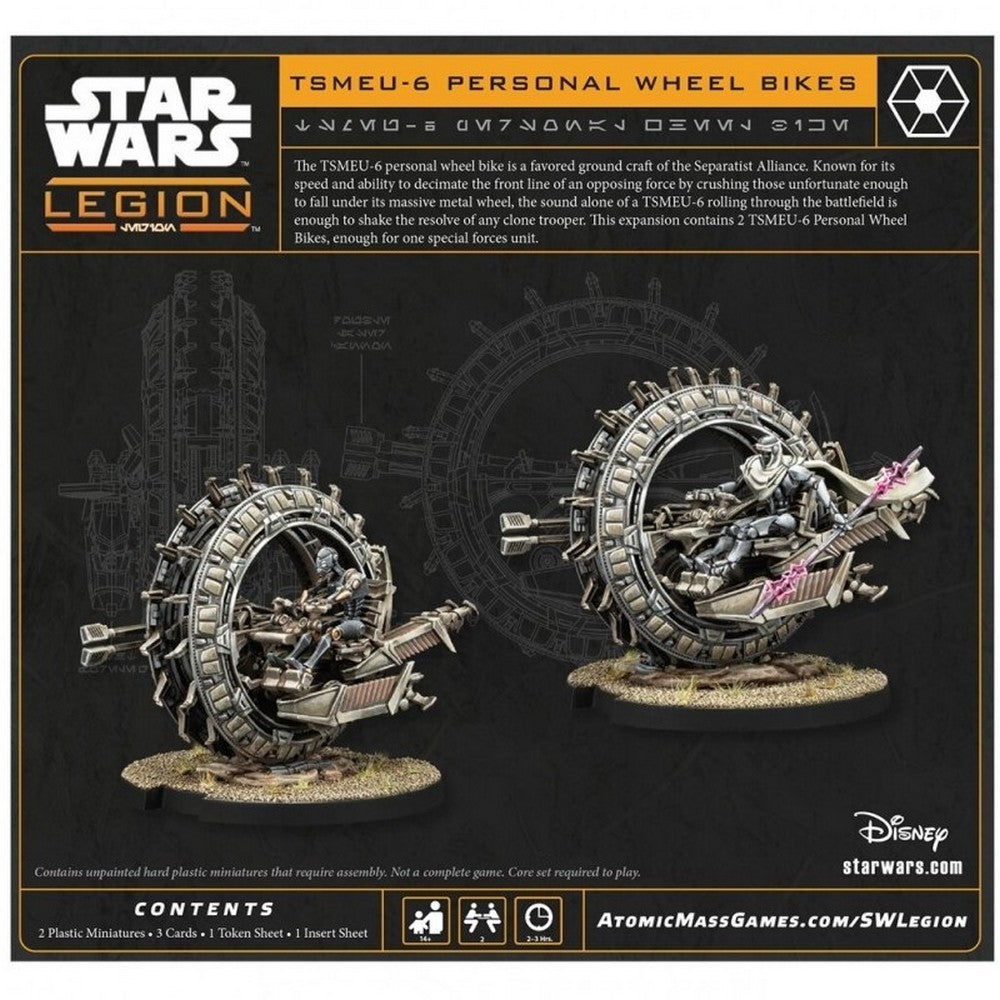 Atomic Mass Games SWQ32 Star Wars Legion TSMEU-6 Personal Wheel Bike