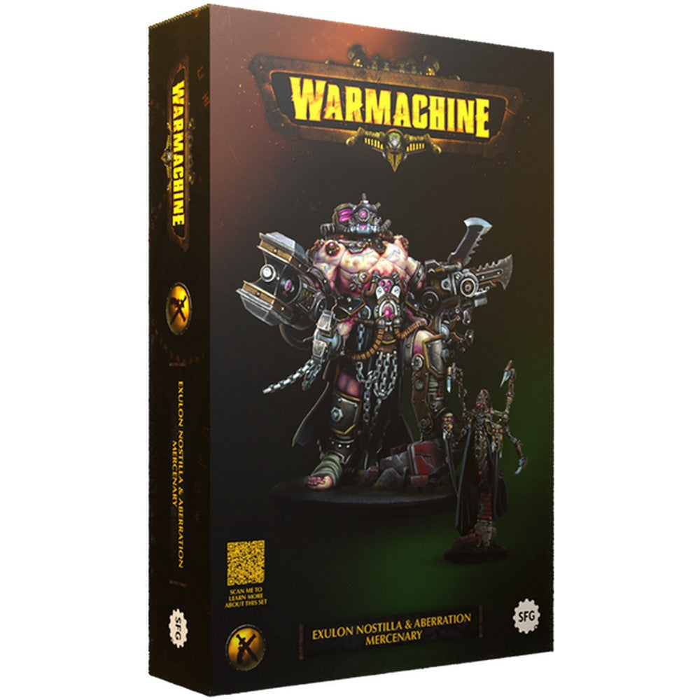 Steamforged Games SFIK-MER320 Warmachine Mercenary Exulon Nostilla and Aberration