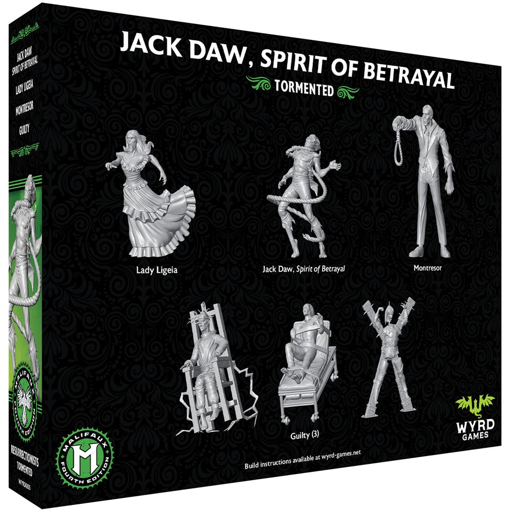 Wyrd Games WYR24205 Malifaux Resurrectionists Jack Daw Spirit of Betrayal