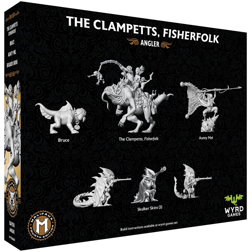 Wyrd Games WYR24605 Malifaux Bayou The Clampetts Fisherfolk