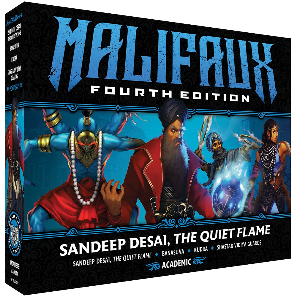 Wyrd Games WYR24303 Malifaux Arcanists Sandeep Desai The Quiet Flame