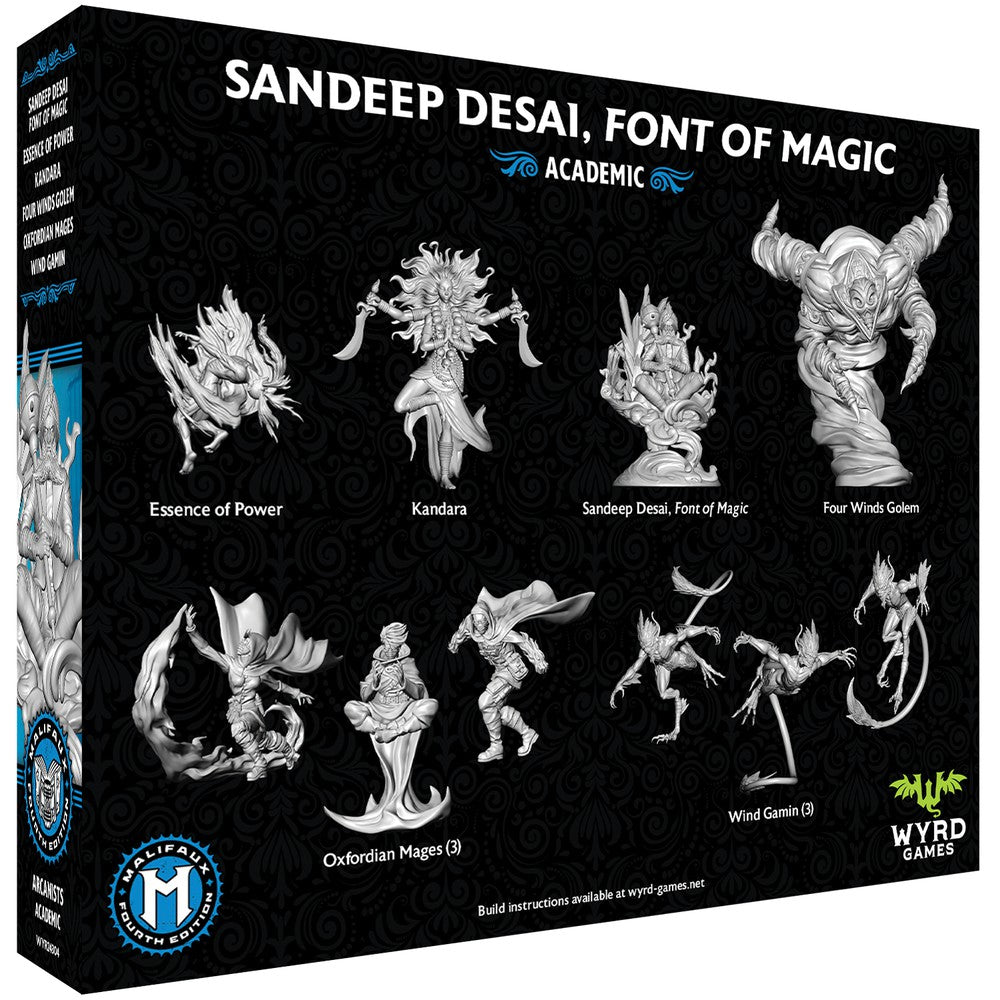 Wyrd Games WYR24304 Malifaux Arcanists Sandeep Desai Font of Magic