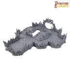 Archon Studio DNL0118 Dungeons & Lasers Half-Height Walls Ritual Site