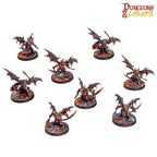 Archon Studio DNL0120 Dungeons & Lasers Miniatures Infernal Imps