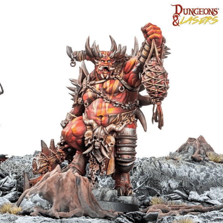 Archon Studio DNL0121 Dungeons & Lasers Miniatures Baef The Horned Demon