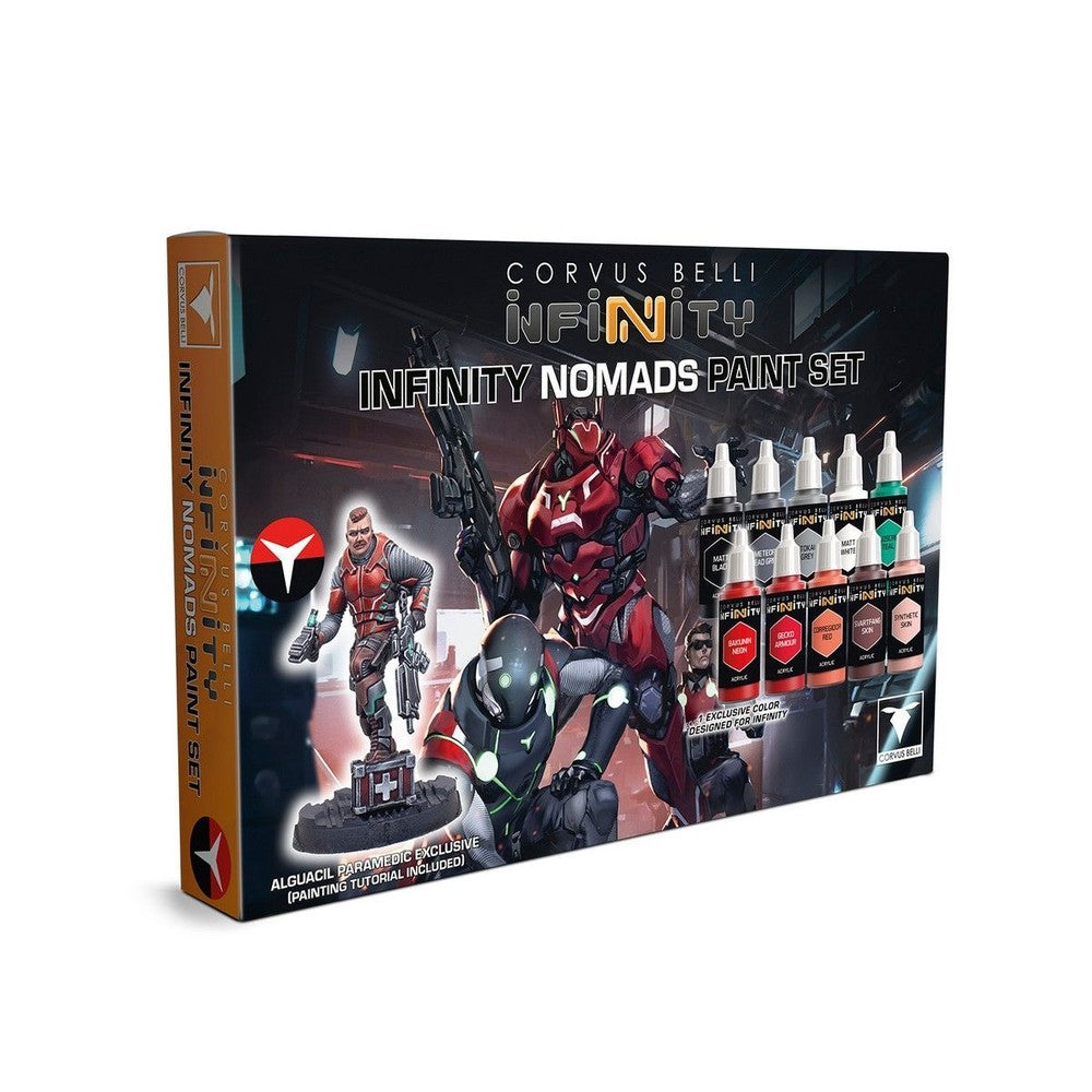Corvus Belli 281546-1175 Infinity Nomads Infinity Nomads Paint Set Alguacil Paramedic Exclusive