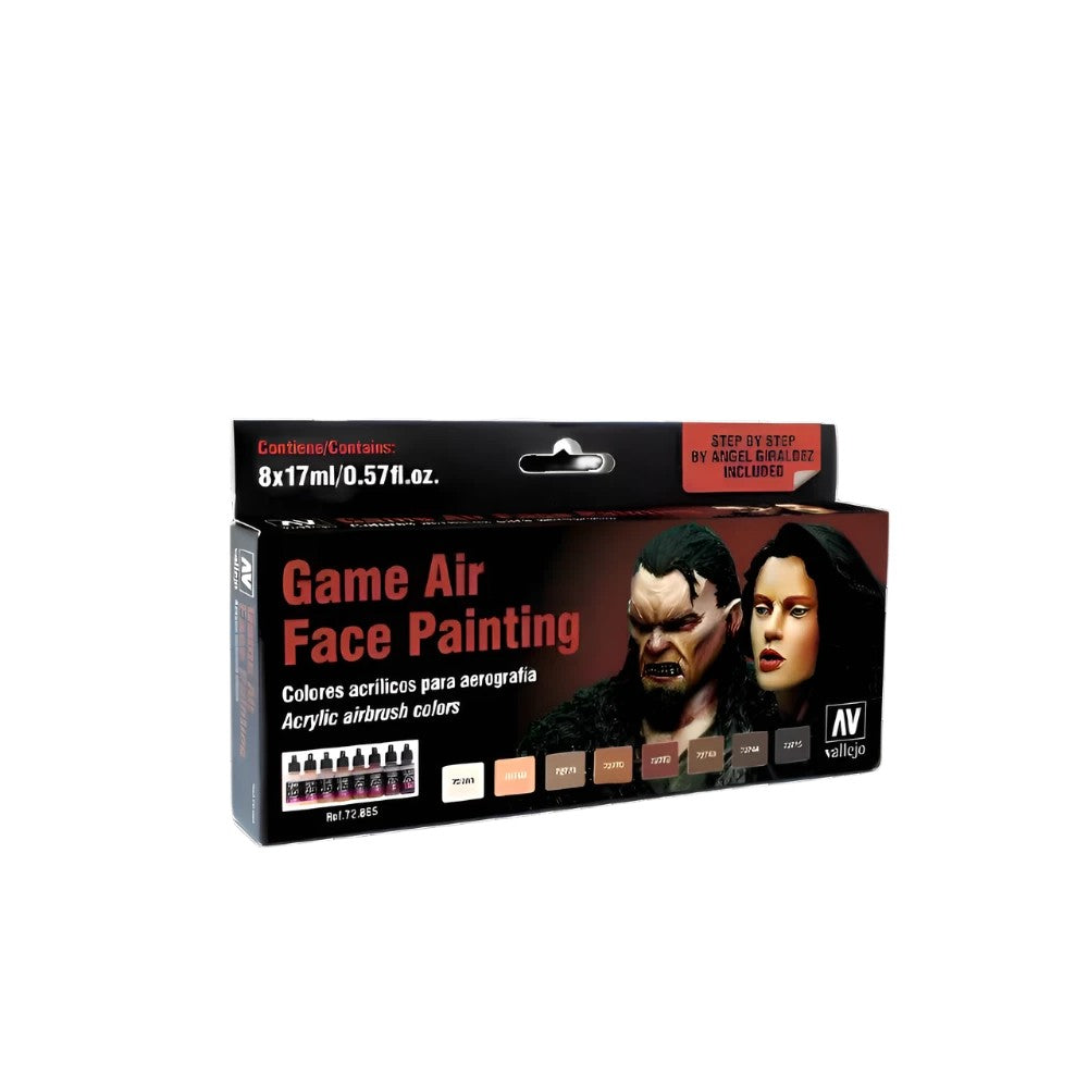 Vallejo Game Air Face Paint Set