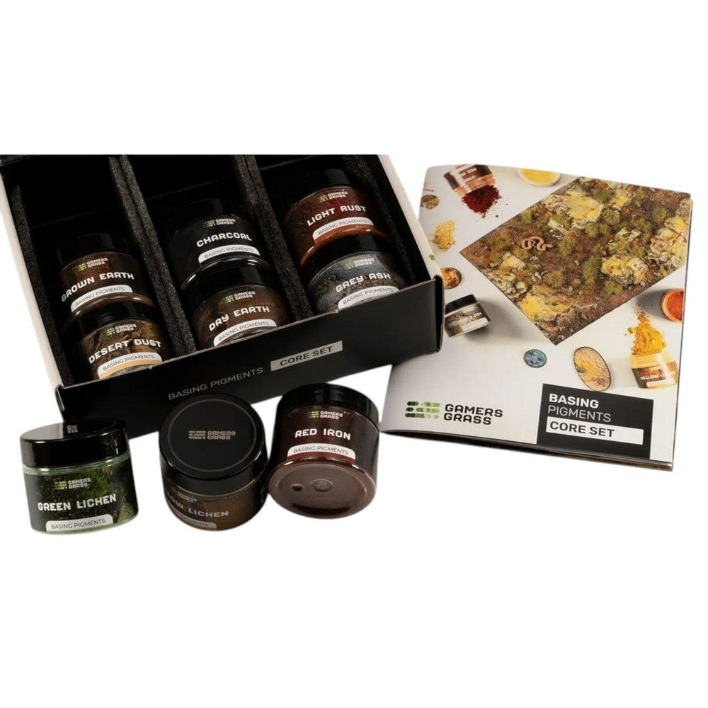 Gamers Grass GGSB-BPCS Box Sets Basing Pigments Core Set