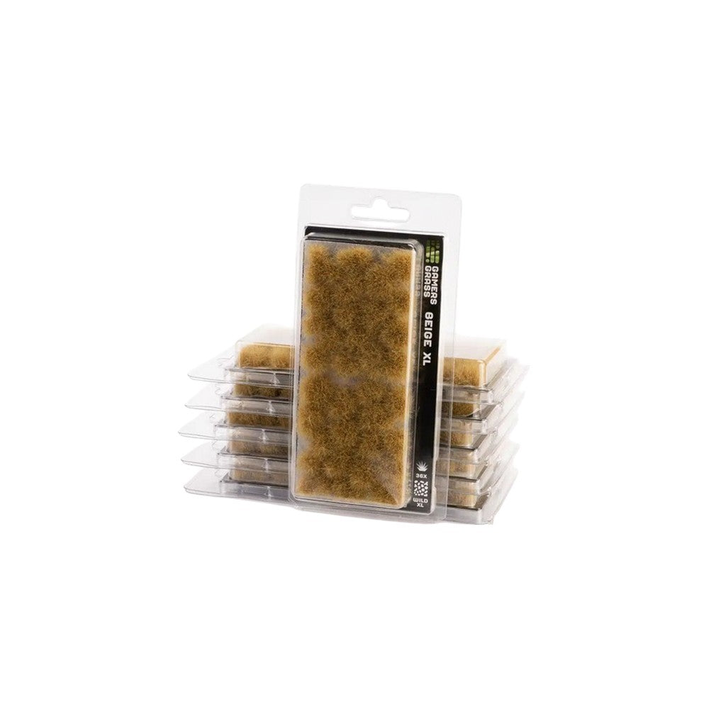 Gamers Grass GG12-BE Grass Tufts XL Beige