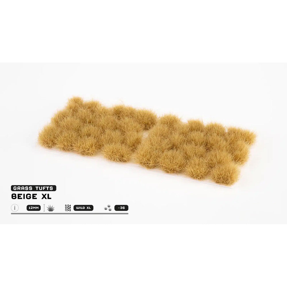 Gamers Grass GG12-BE Grass Tufts XL Beige