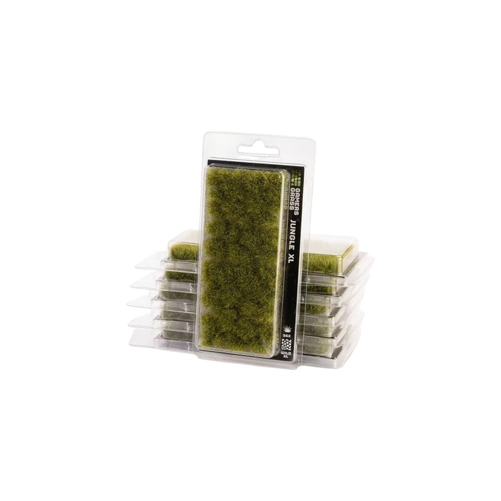 Gamers Grass GG12-JU Grass Tufts XL Jungle