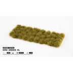 Gamers Grass GG12-DG Grass Tufts XL Dry Green