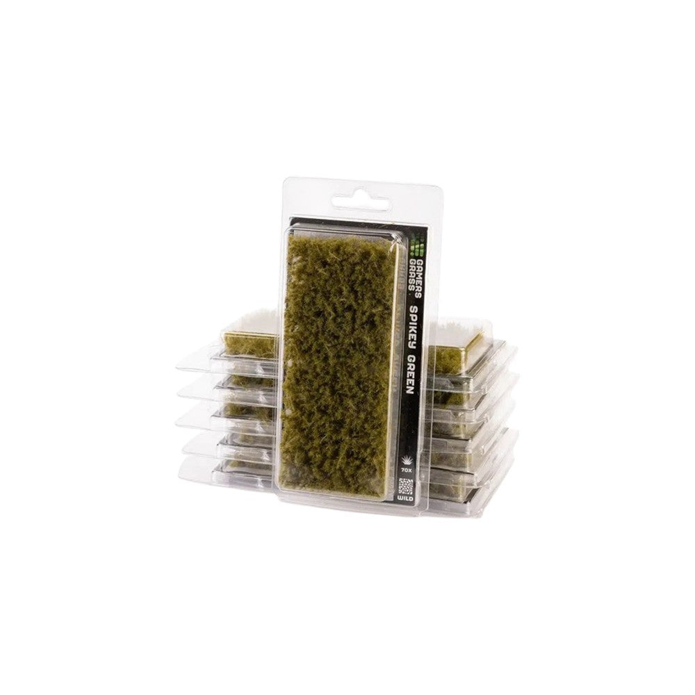 Gamers Grass GGK-DG Grass Tufts XL Spikey Green