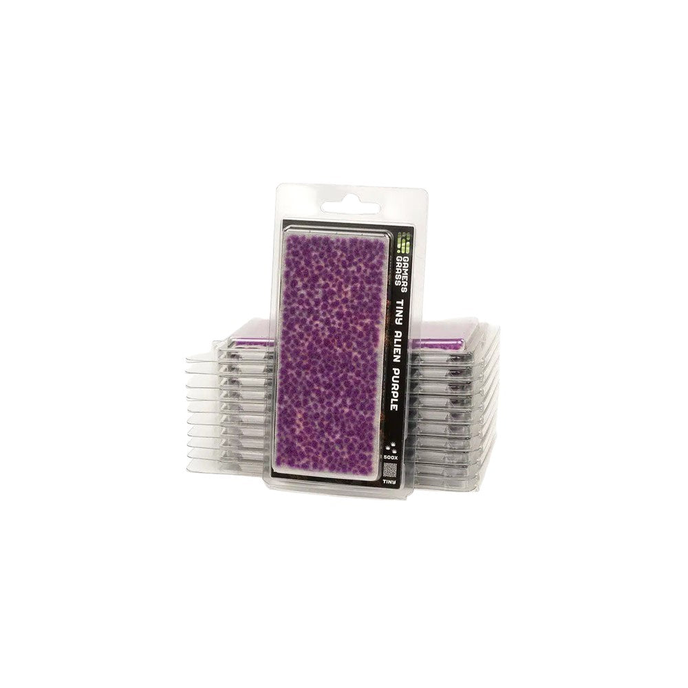 Gamers Grass GGTT-PU Grass Tufts Tiny Tufts Tiny Alien Purple