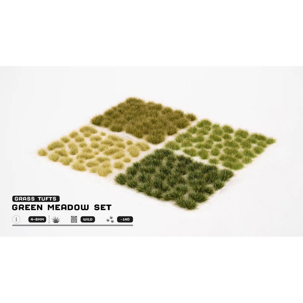 Gamers Grass Grass Tufts Tuft Sets Green Meadow Set (2)