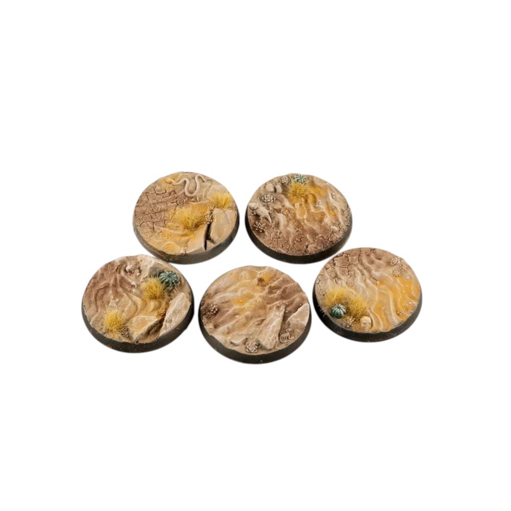 Gamers Grass GGB-DR32 Battle Ready Bases Deserts of Maahl Round 32mm (x8)