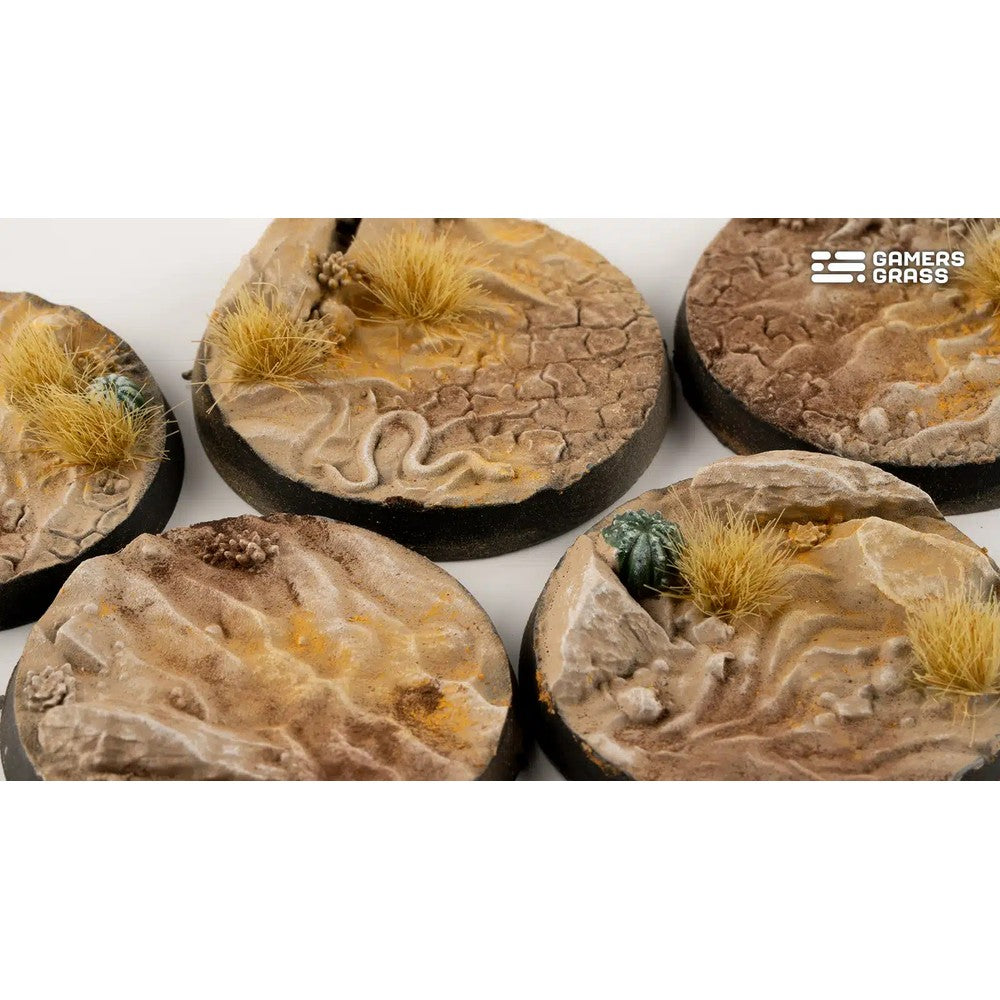 Gamers Grass GGB-DR32 Battle Ready Bases Deserts of Maahl Round 32mm (x8)