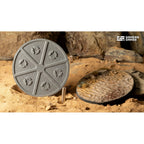 Gamers Grass GGB-DR80 Battle Ready Bases Deserts of Maahl Round 80mm (x1)
