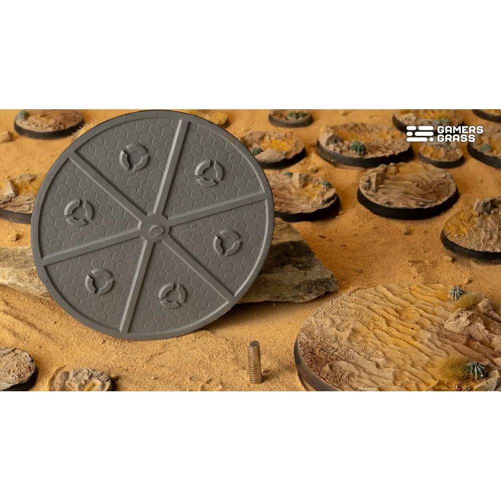 Gamers Grass GGB-DR100 Battle Ready Bases Deserts of Maahl Round 100mm (x1)
