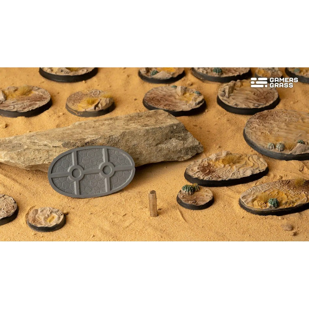 Gamers Grass GGB-DO60 Battle Ready Bases Deserts of Maahl Oval 60mm (x4)