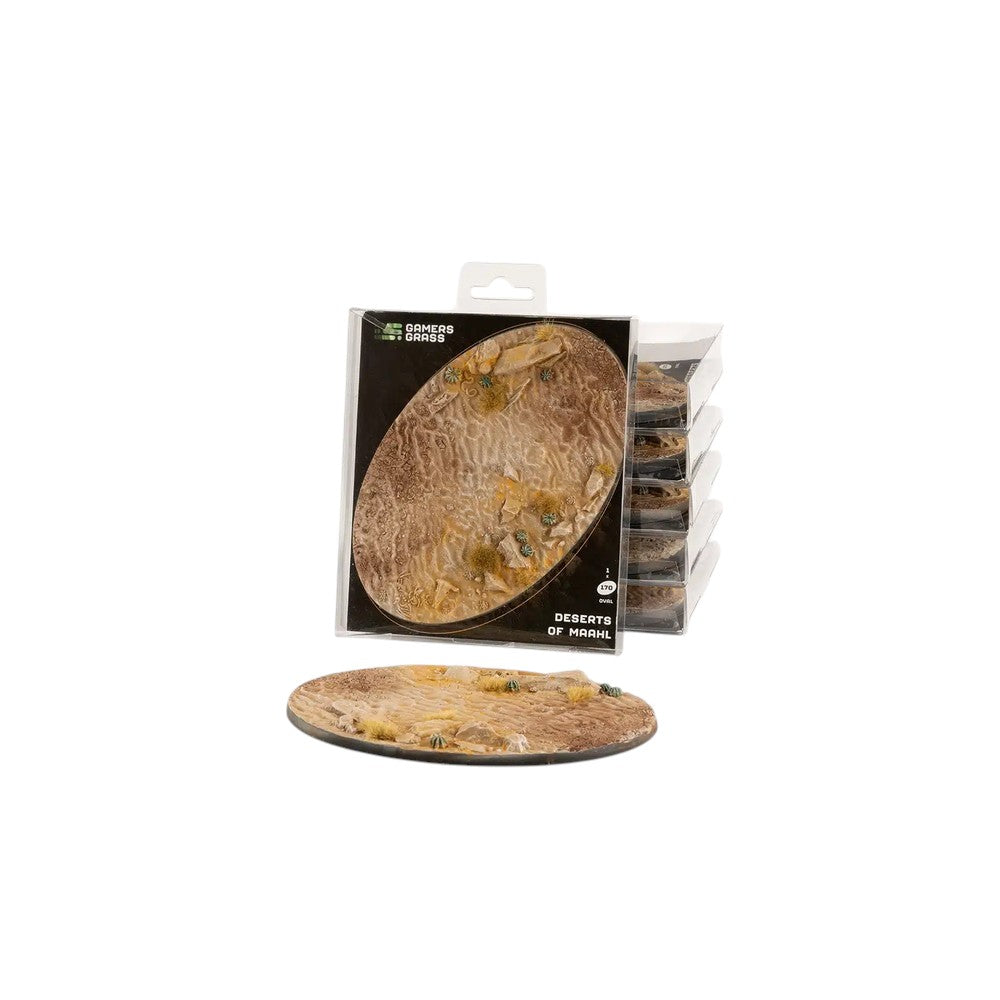 Gamers Grass GGB-DO170 Battle Ready Bases Deserts of Maahl Oval 170mm (x1)
