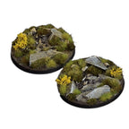 Gamers Grass GGB-HLR60 Battle Ready Bases Highland Round 60mm (x2)
