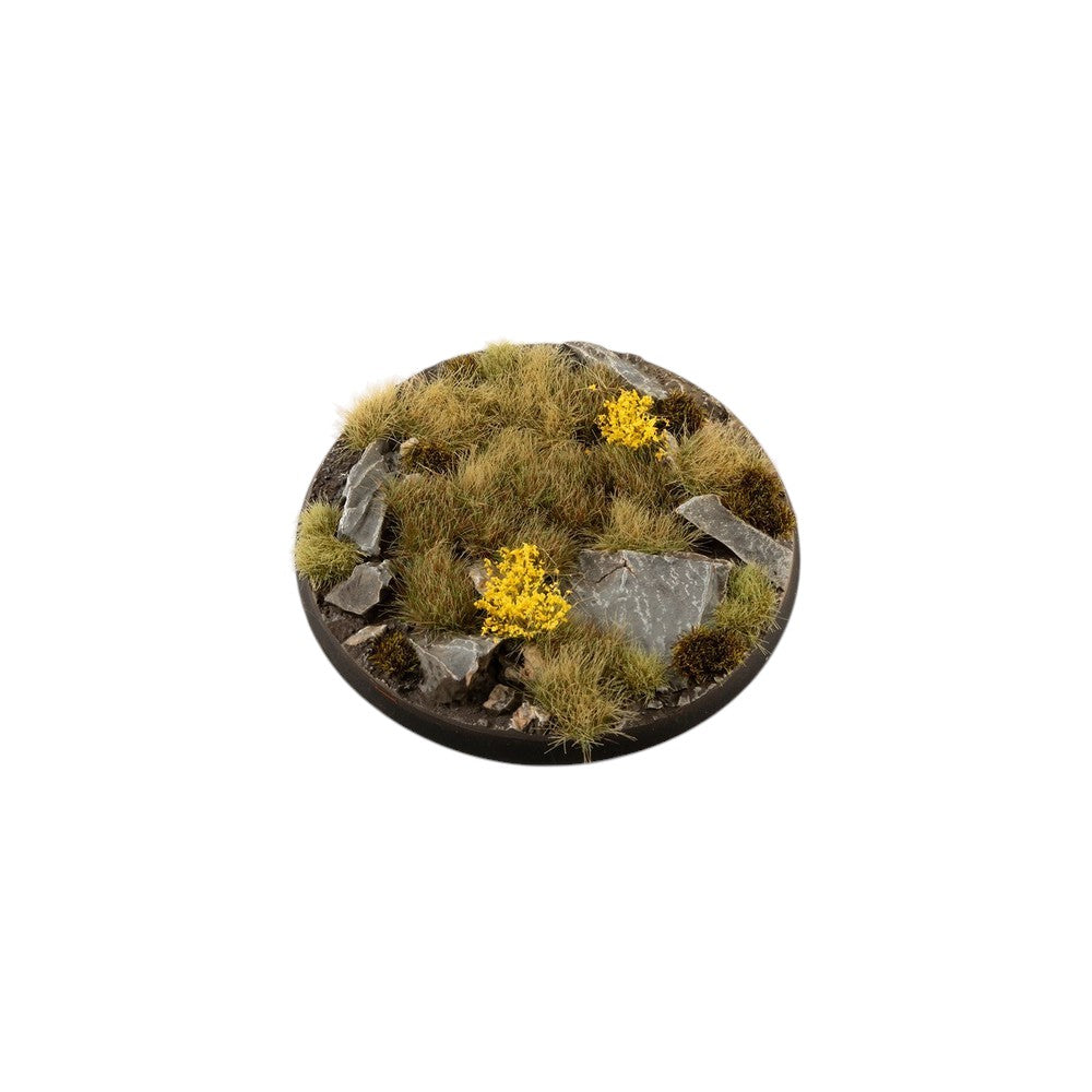 Gamers Grass GGB-HLR80 Battle Ready Bases Highland Round 80mm (x1)