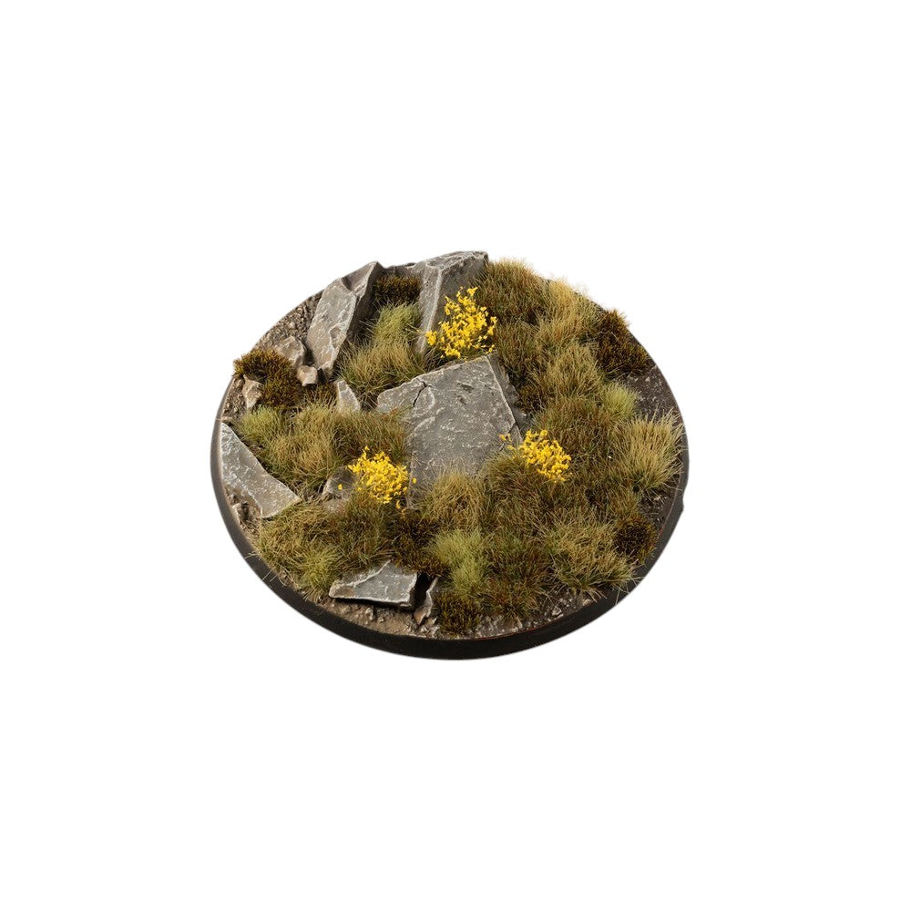 Gamers Grass GGB-HLR90 Battle Ready Bases Highland Round 90mm (x1)