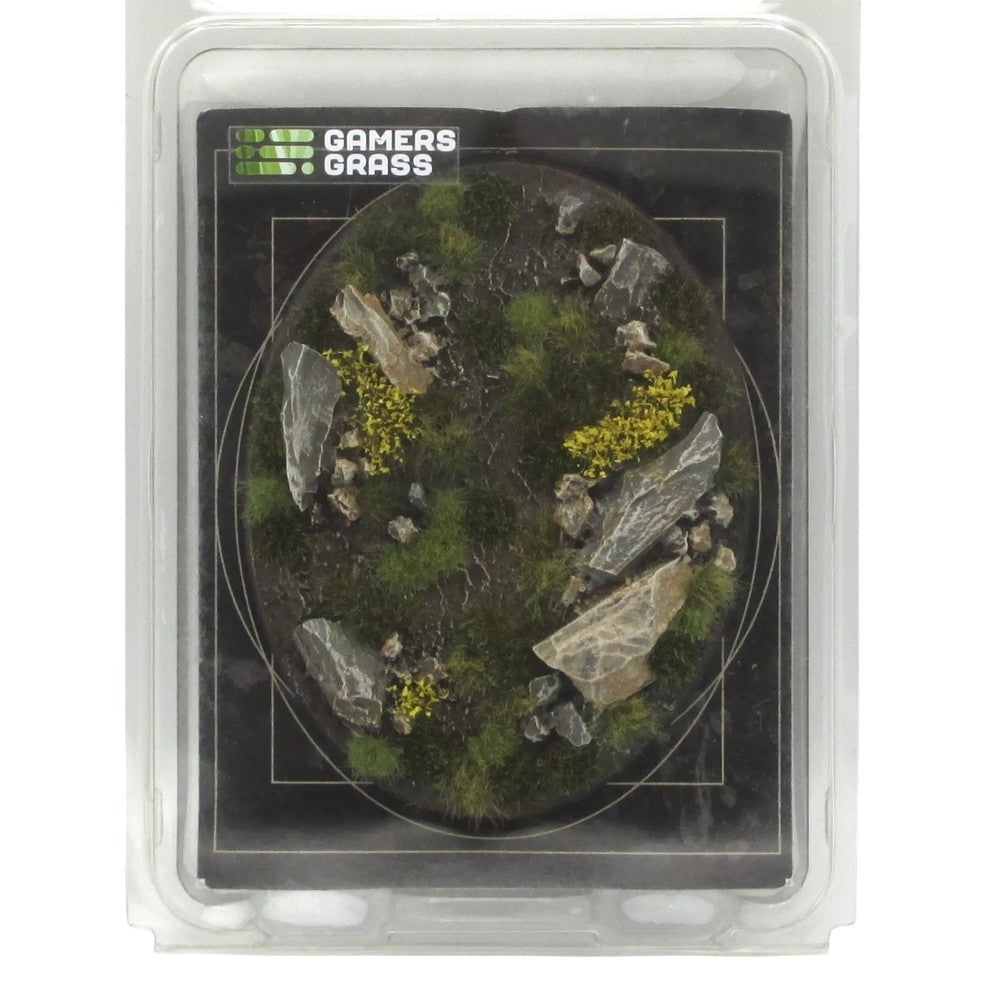 Gamers Grass GGB-HLO120 Battle Ready Bases Highland Oval 120mm (x1)