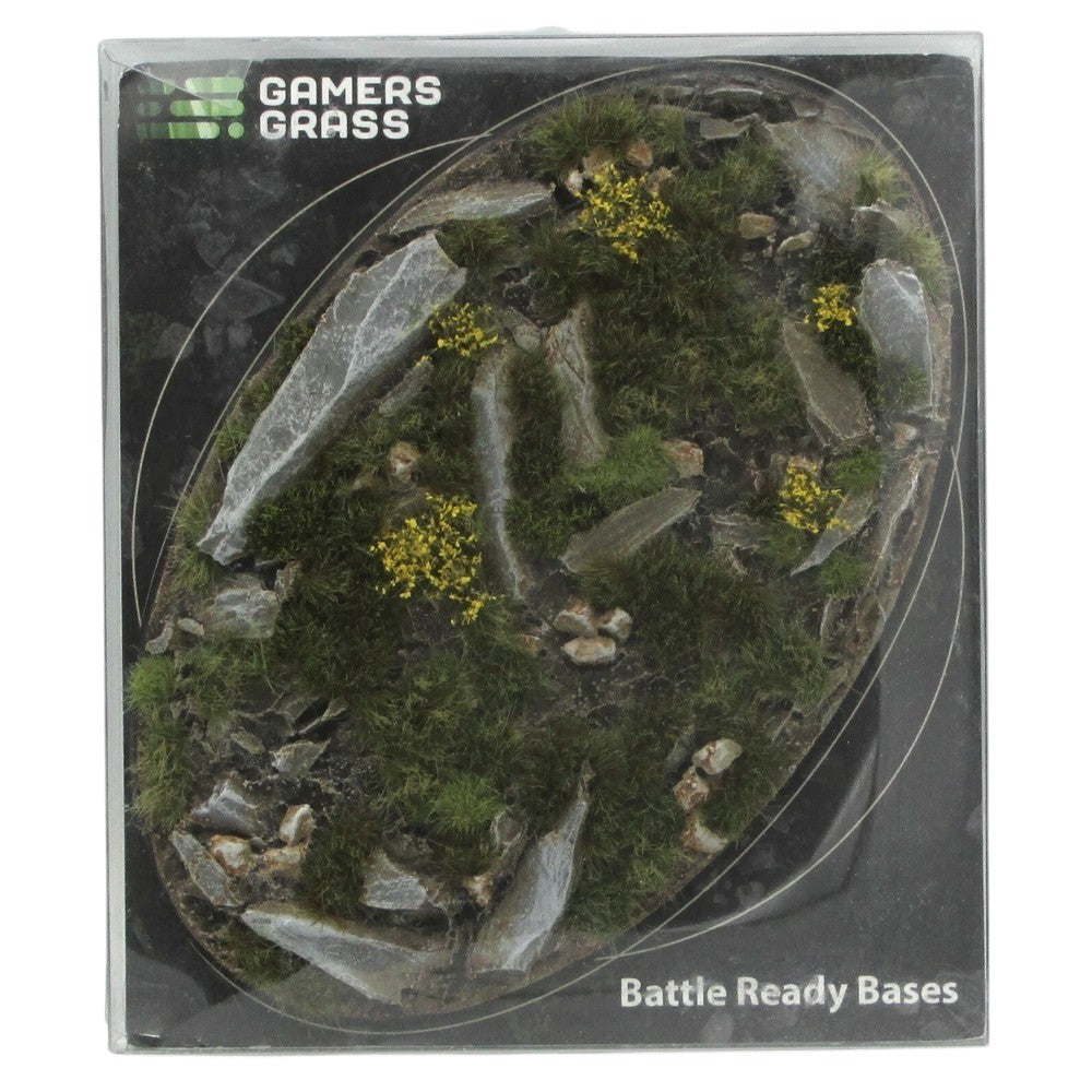 Gamers Grass GGB-HLO170 Battle Ready Bases Highland Oval 170mm (x1)