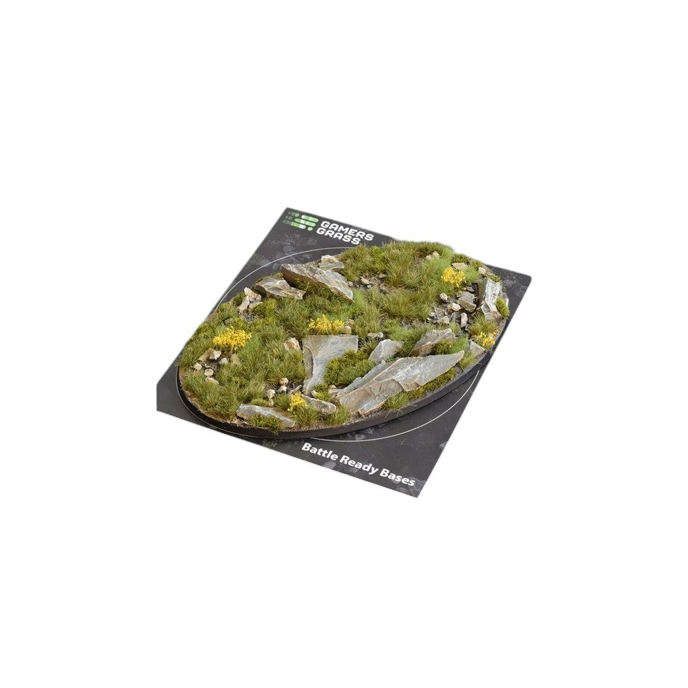 Gamers Grass GGB-HLO170 Battle Ready Bases Highland Oval 170mm (x1)