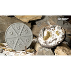 Gamers Grass GGB-WR80 Battle Ready Bases Winter Round 80mm (x1)