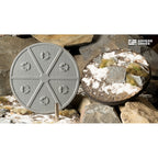 Gamers Grass GGB-WR90 Battle Ready Bases Winter Round 90mm (x1)