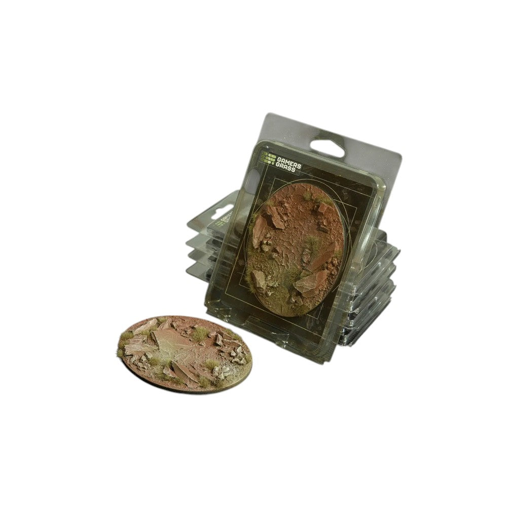 Gamers Grass GGB-BLO120 Battle Ready Bases Badlands Oval 120mm (x1)
