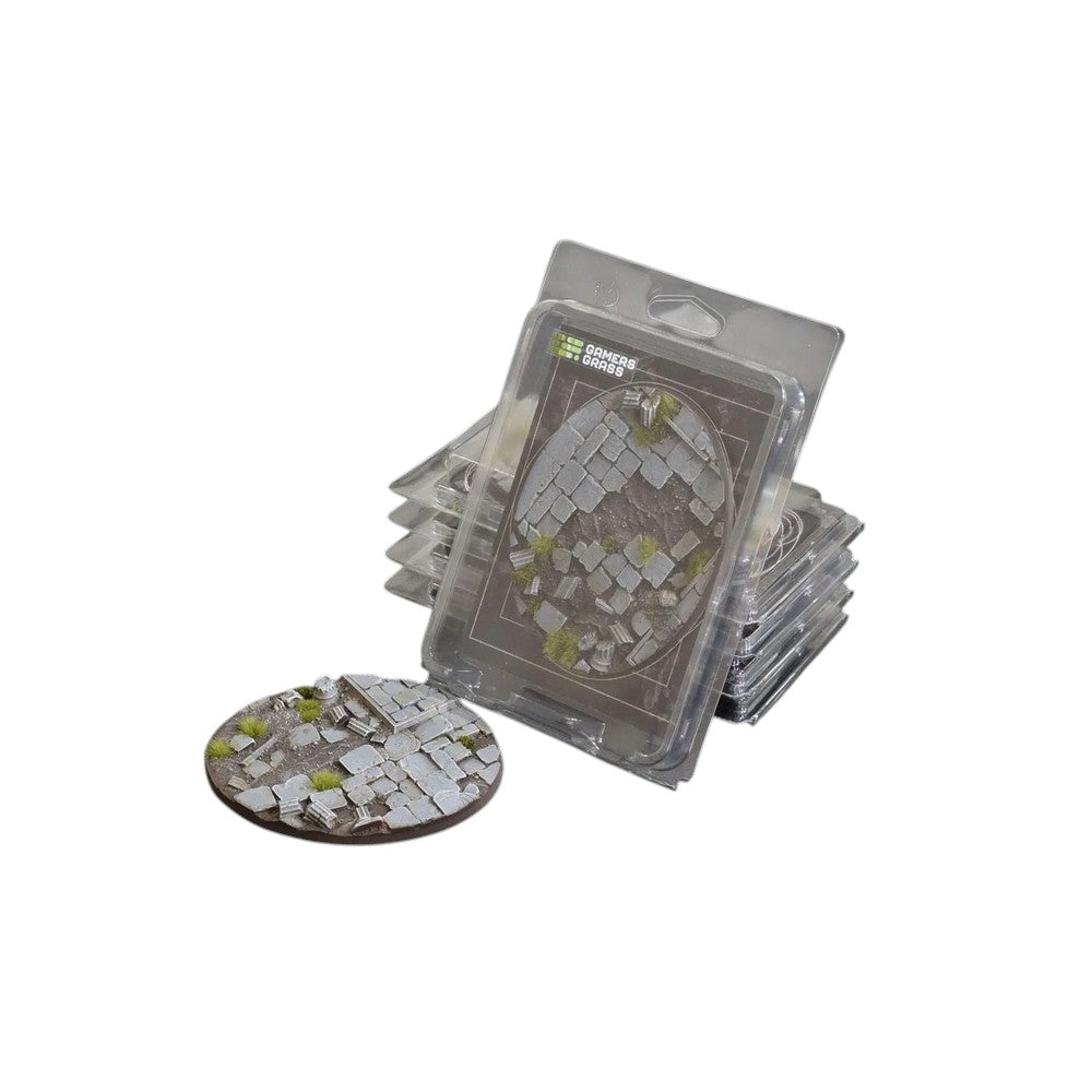 Gamers Grass GGB-TO120 Battle Ready Bases Temple Oval 120mm (x1)