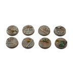Gamers Grass GGB-UWR28 Battle Ready Bases Urban Warfare Round 28mm (x8)