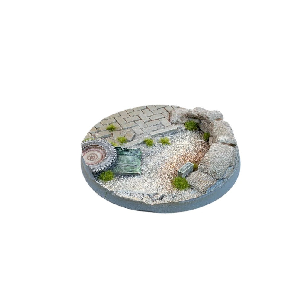 Gamers Grass GGB-UWR60 Battle Ready Bases Urban Warfare Round 60mm (x2)
