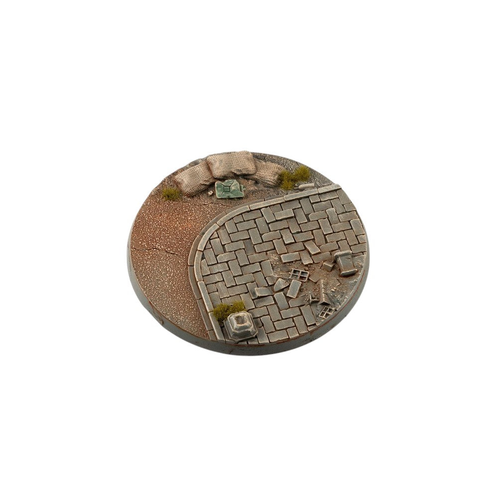 Gamers Grass GGB-UWR80 Battle Ready Bases Urban Warfare Round 80mm (x1)