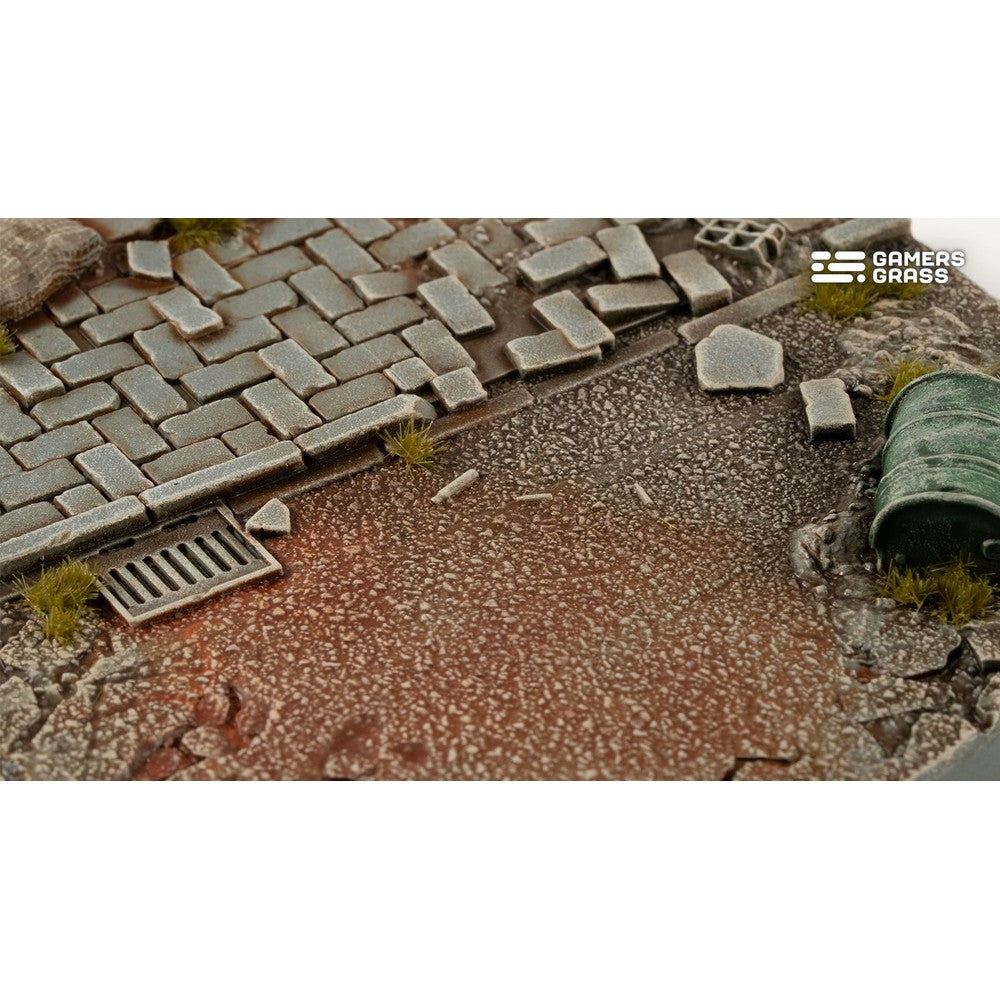 Gamers Grass GGB-UWR90 Battle Ready Bases Urban Warfare Round 90mm (x1)