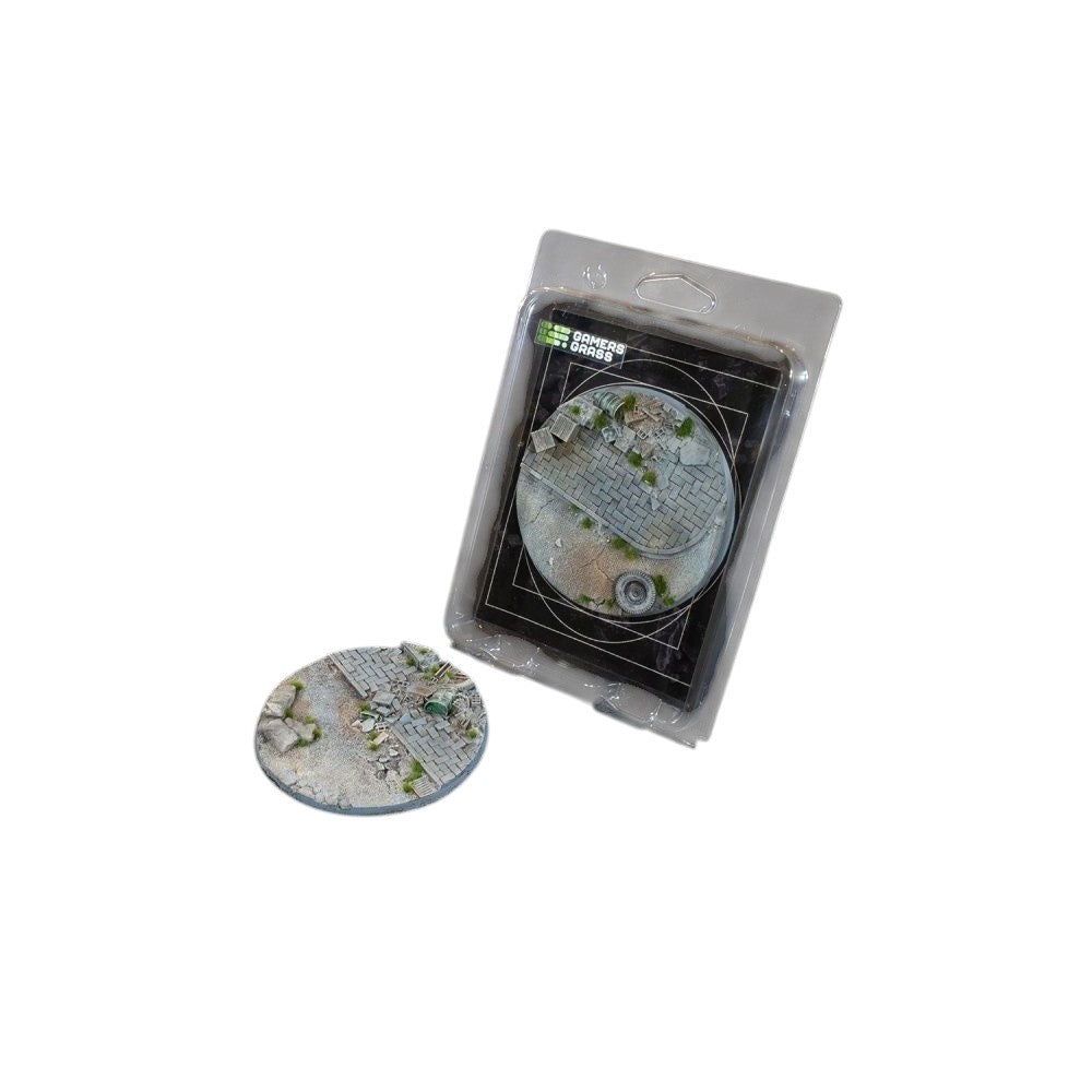 Gamers Grass GGB-UWR100 Battle Ready Bases Urban Warfare Round 100mm (x1)
