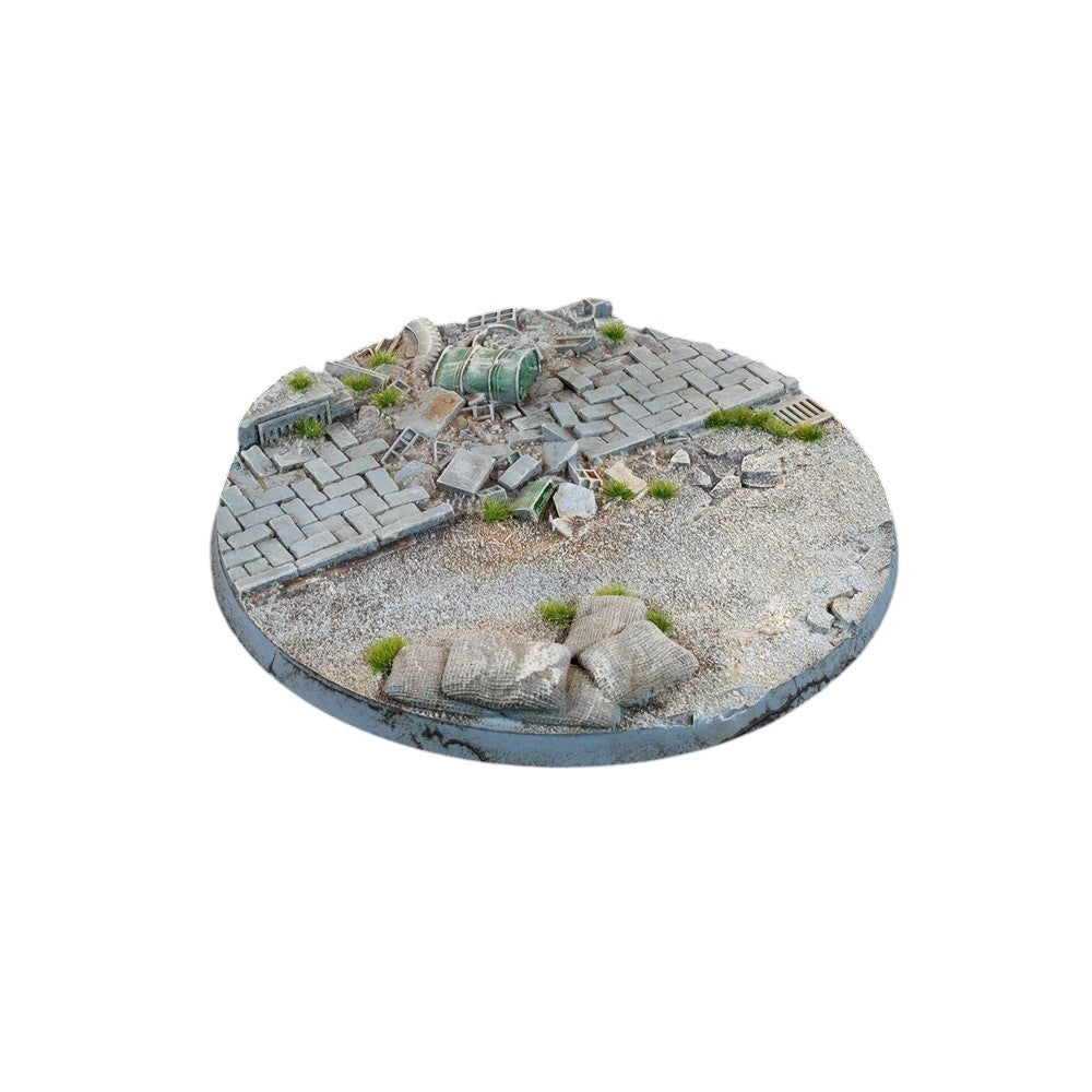 Gamers Grass GGB-UWR100 Battle Ready Bases Urban Warfare Round 100mm (x1)