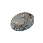 Gamers Grass GGB-UWO120 Battle Ready Bases Urban Warfare Oval 120mm (x1)