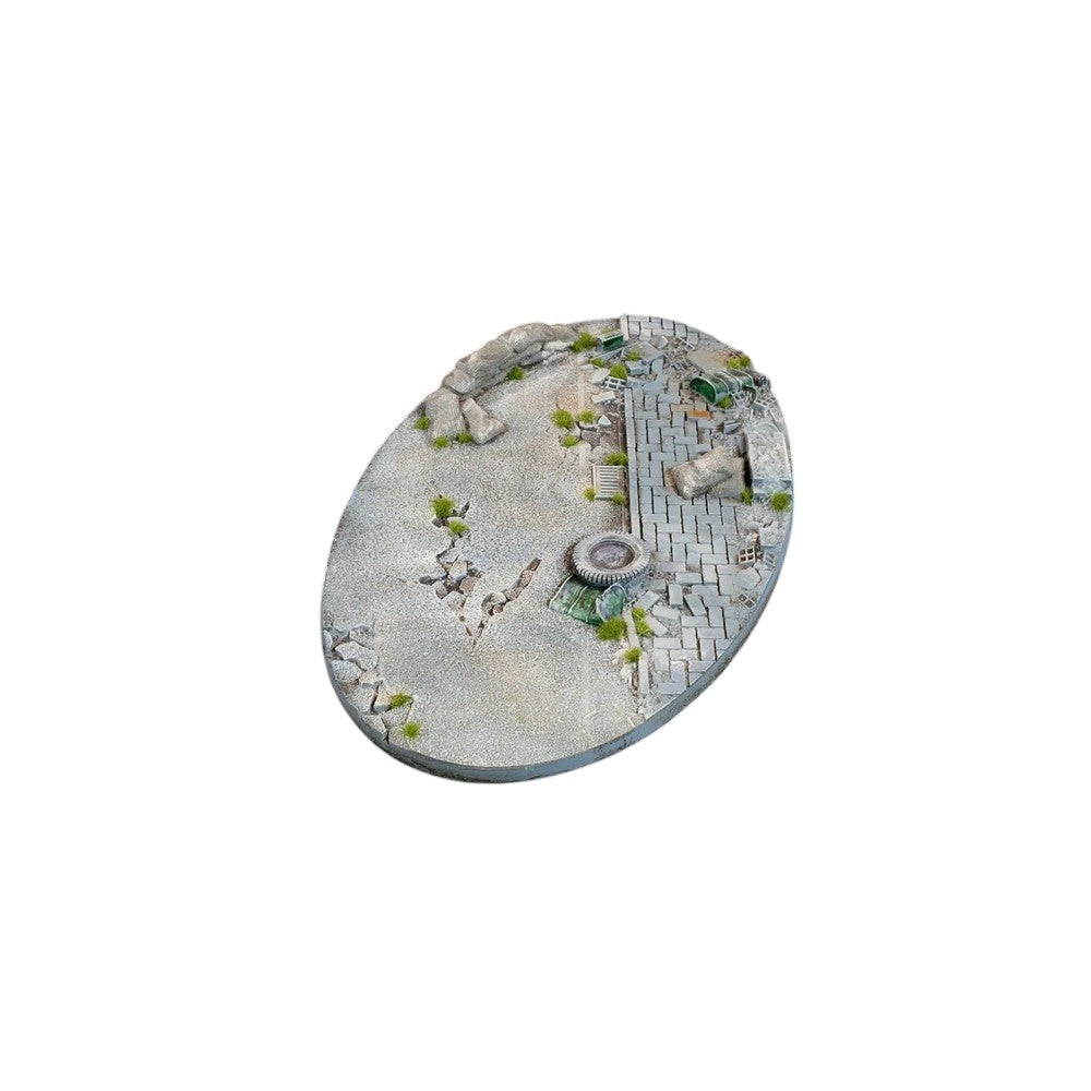 Gamers Grass GGB-UWO170 Battle Ready Bases Urban Warfare Oval 170mm (x1)