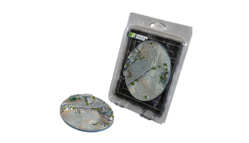 Gamers Grass GGB-UWO170 Battle Ready Bases Urban Warfare Oval 170mm (x1)