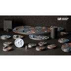 Gamers Grass GGB-SPR28 Battle Ready Bases Spaceship Corridor Round 28mm (x8)